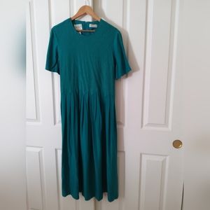 Karin Steven's Teal Dress